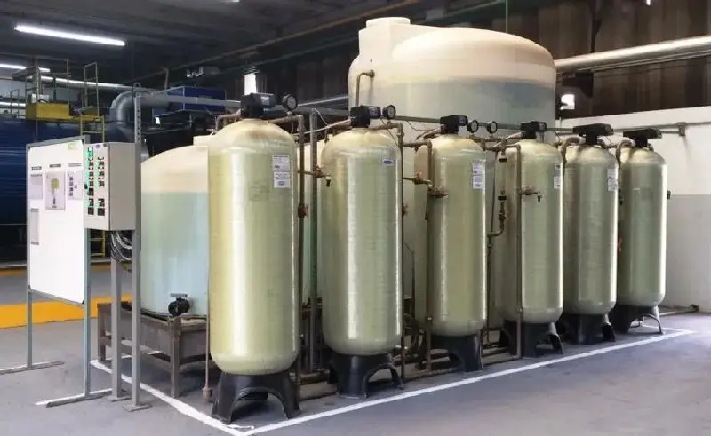 Filtro de areia tratamento de água industrial