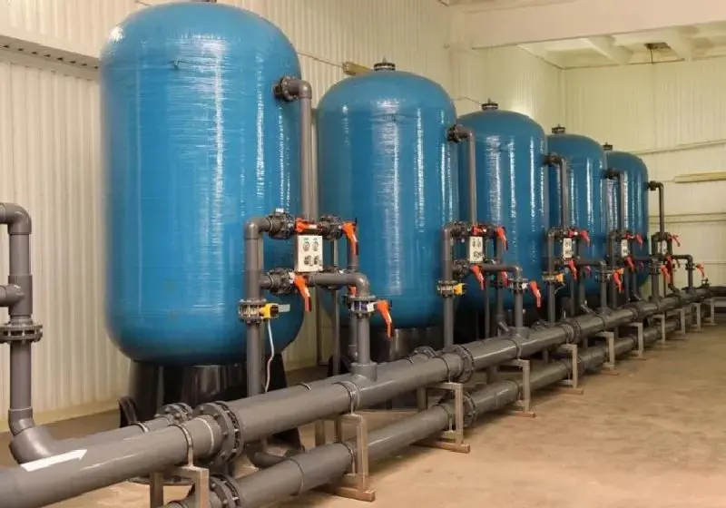 Filtro de linha para água industrial